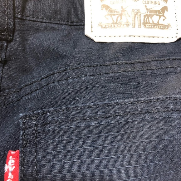 2 pairs of boys cargo shorts size 12 Levi’s and Canyon River Blues - Picture 7 of 15